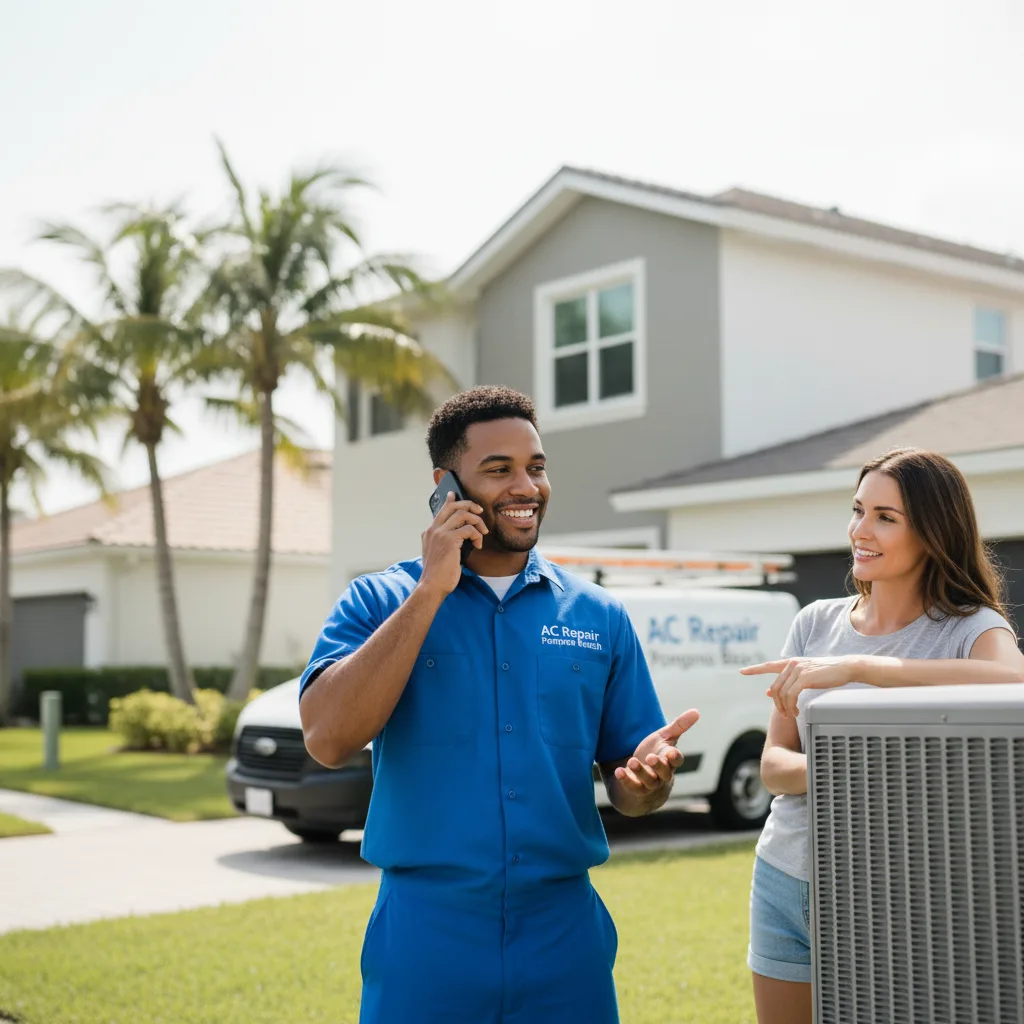 AC Repair Pompano Beach customer support in Center Line